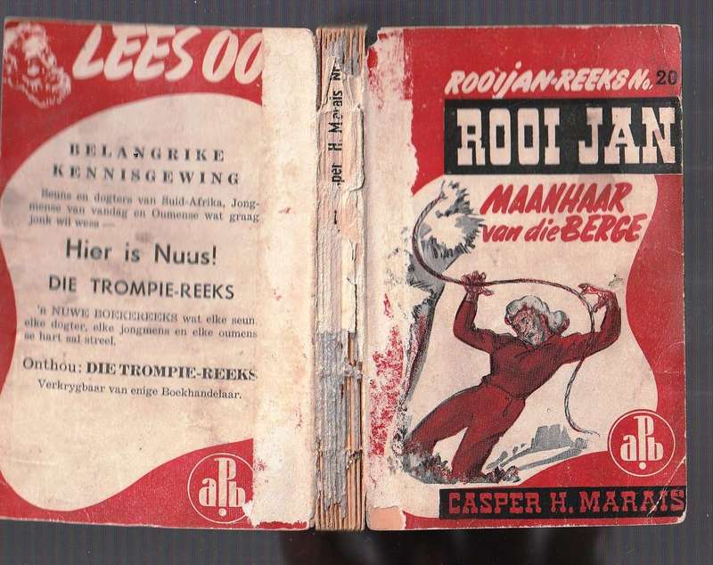 Rooi Jan nr 20 - Maanhaar van die Berge - Casper H Marais