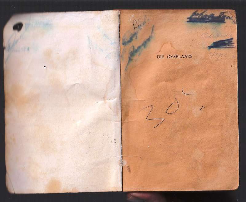 Die Gyselaars - Gerrie Radlof - Ramala Reeks nr 22 (k4) Pionier boek 1959
