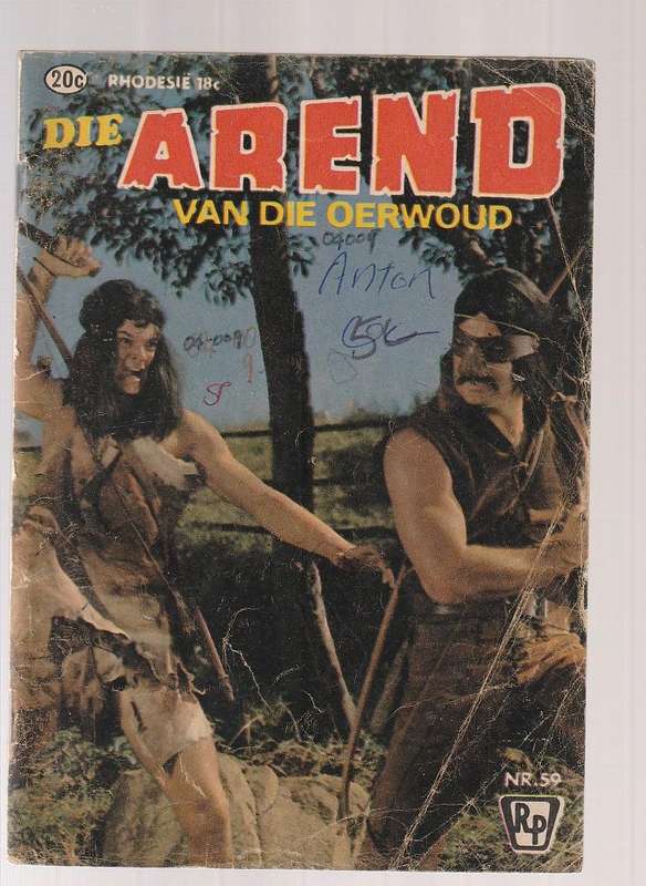 Arend van die Oerwoud 59  - Fotoverhaal - Photocomic - Photo story - Fotoboek