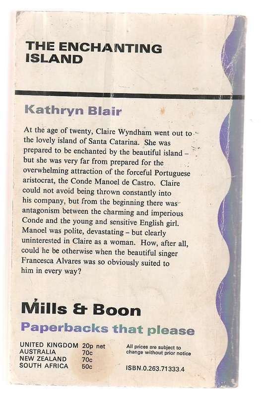 The enchanting Island - Kathryn Blair - Mills & Boon