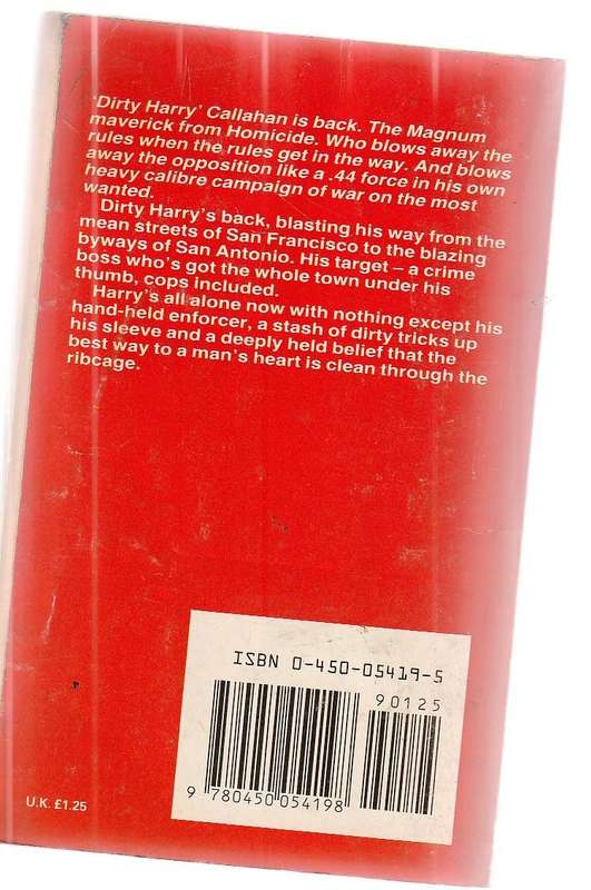 Duel for cannons - Dane Hartman - Dirty Harry crime series no 1