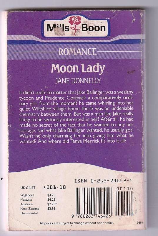 Moon Lady - Jane Donnelly - Mills & Boon