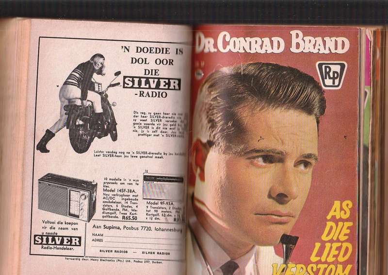 DR Conrad Brand - Bundel netjies gebind van 10 uitgawes 51 tot 60 - Fotoverhaal - Photo Comic - Foto