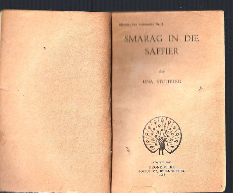 Smarag en Saffier - Una Stofberg - Marieta die Reiswaardin nr 2 - Pronk Boek
