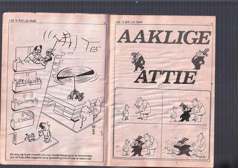 Lag n bietjie daar nr 65 - Humor - strokies - Grappe