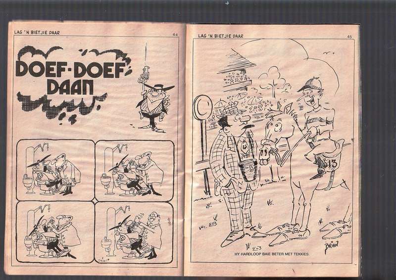 Lag n bietjie daar nr 65 - Humor - strokies - Grappe