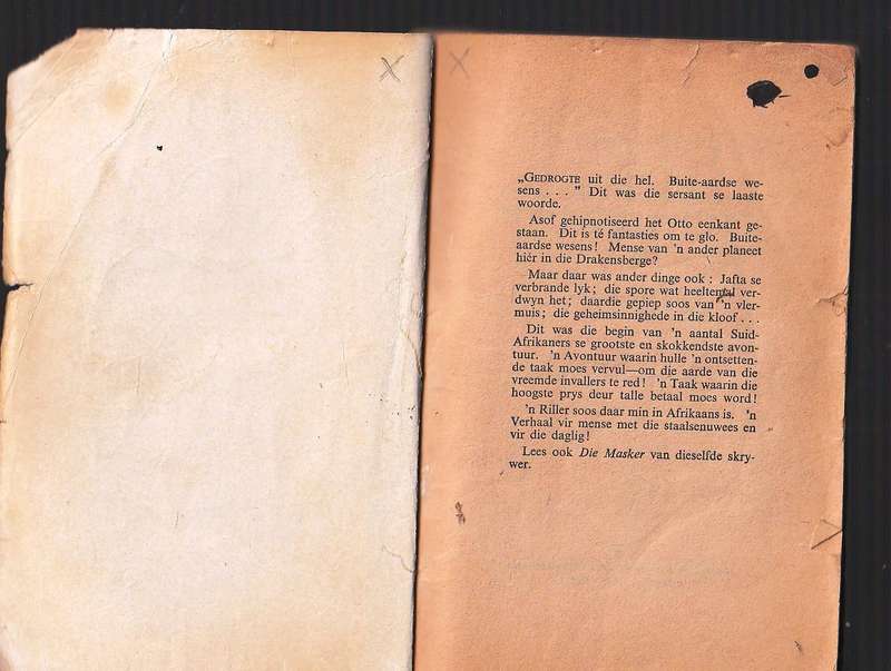 Gedrogte van Malak - Sarel Marais - Riller reeks - Treffer boeke
