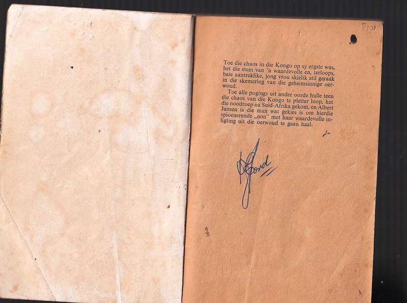 In die kloue van die Azandeh - Adriaan Stemmet - Pronk boek avontuur verhaal