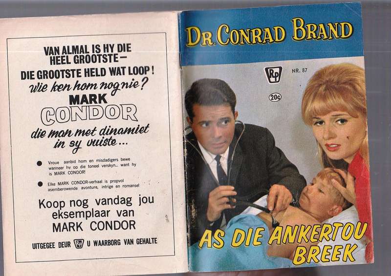 Dr Conrad Brand nr 87  - Fotoverhaal - Photocomic - Photo story - Fotoboek