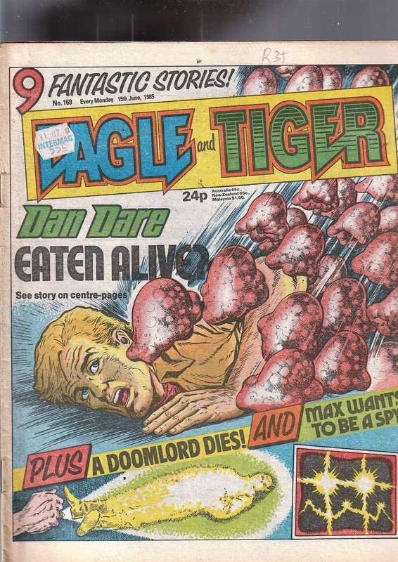 Eagle & Tiger Bronze age comic no 169 - 15 Jun 1985