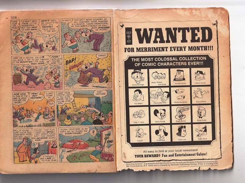 Gold key - Golden Comics Digest no 46 - Little Lulu & Tubby 1975 - Bronze Age