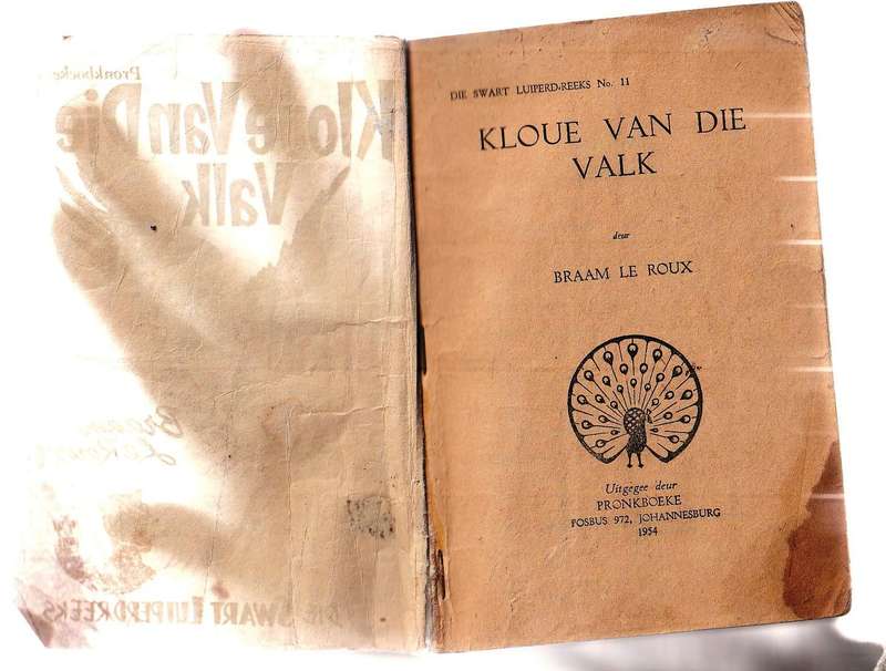 Klou van die Valk -Braam Le Roux - Swart Luiperd nr 11 - Pronk boek