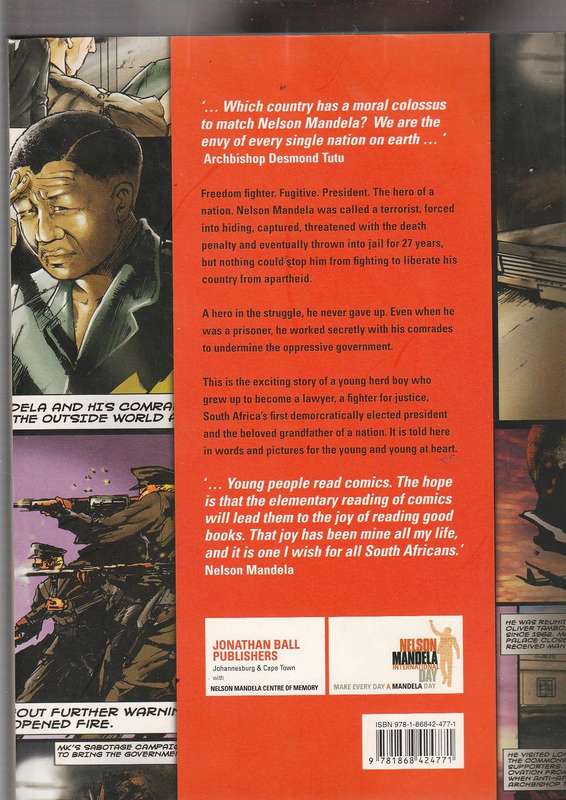 Nelson Mandela the Autherised comic