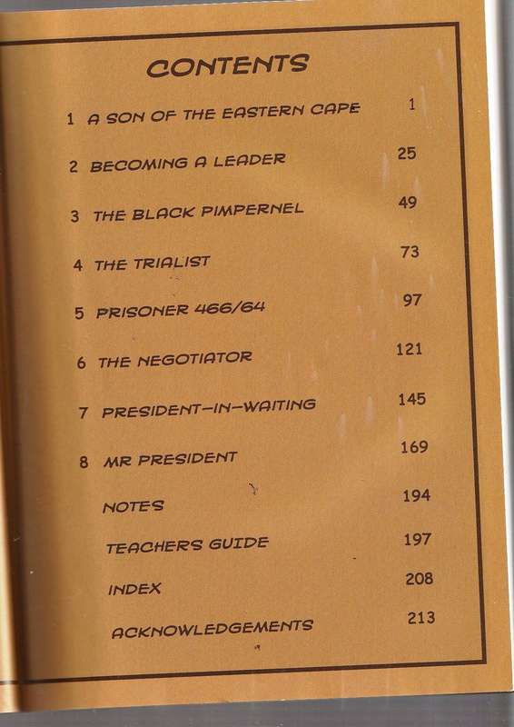Nelson Mandela the Autherised comic