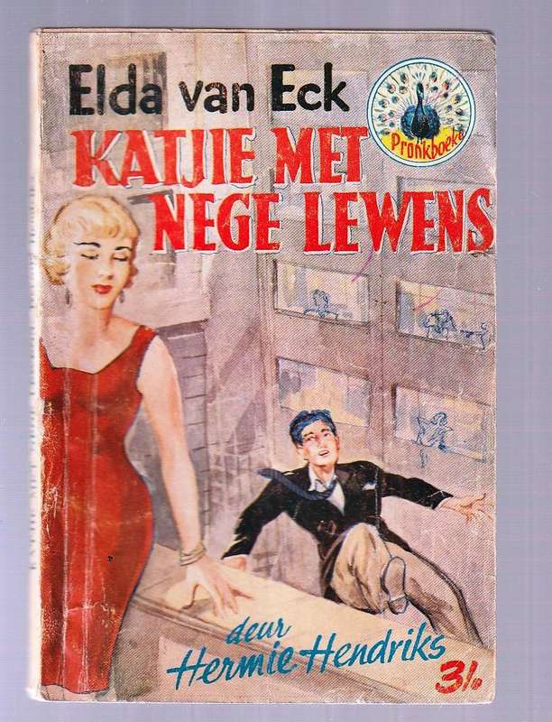 Katjie met nege lewens - Hermie Hendriks - Pronk boek - Elda van Eck reeks