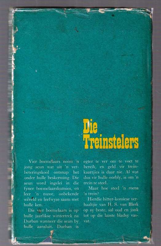 Die treinstelers - HS van Blerk - die verhaal van jongmense wie se lewe heeltemal verkeerd loop
