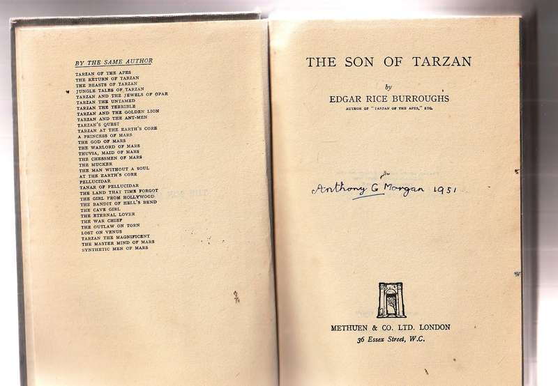 The son of Tarzan - ER Burroughs - 1956 - hardcover