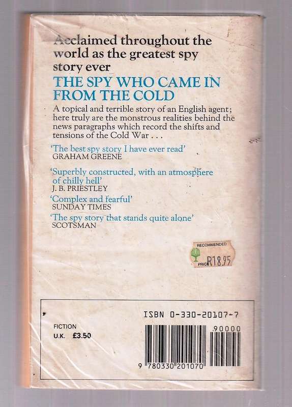 The Spy who came in from the cold - Le Carre (Softcover edition)