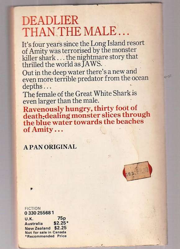 Jaws 2 - The sequel by Hank Searls