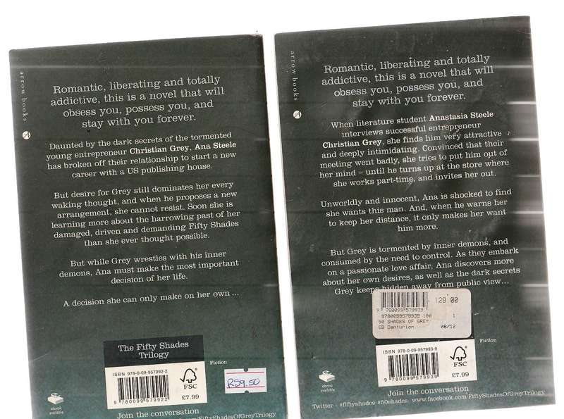 Lot of 3 - Fifty Shades - EL James - Grey / Darker / Freed