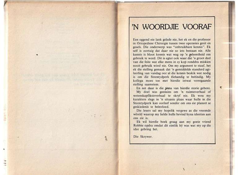 Die Oorlewendes - Johan Bredell - Wetenskap Fiksie - n tydvlug na die verlede