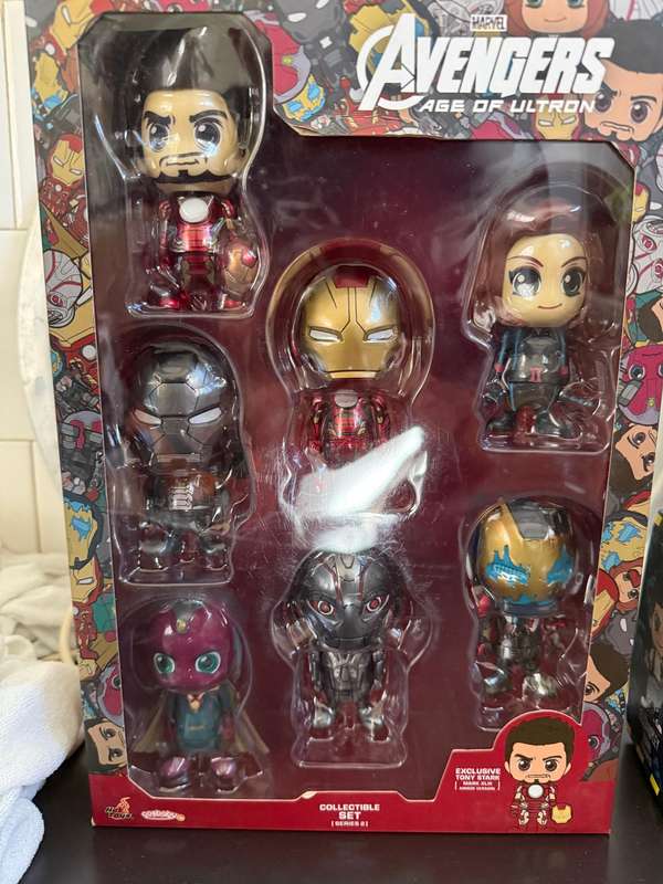 Avengers Age Of Ultron Collectible Set - Cosbaby Series 2 Hot Toys