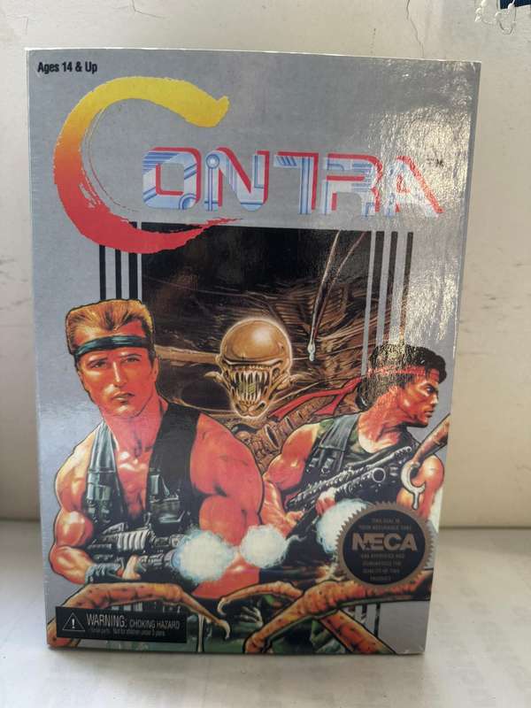 Contra  7 Scale Action Figures  Bill and Lance 2-Pack - NECA