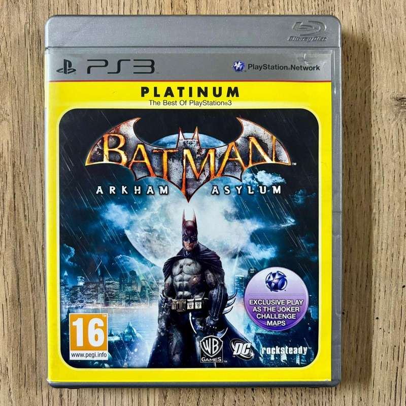 Batman: Arkham Asylum (Platinum) The Best Of For PlayStation 3