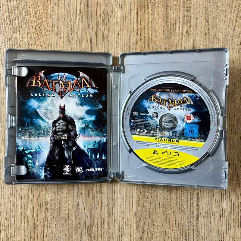 Batman: Arkham Asylum (Platinum) The Best Of For PlayStation 3