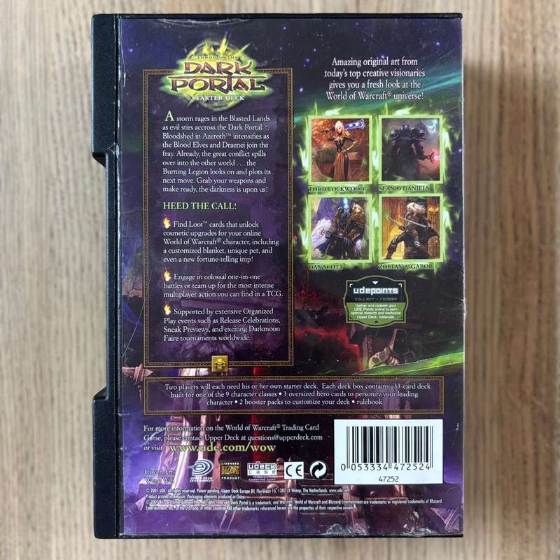 World of Warcraft Trading Card Game: Through the Dark Portal Starter Deck
