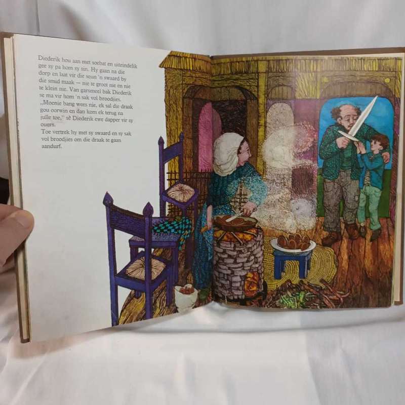 Diederik en die Diere. Reesink. Afrikaanse Kinderboek