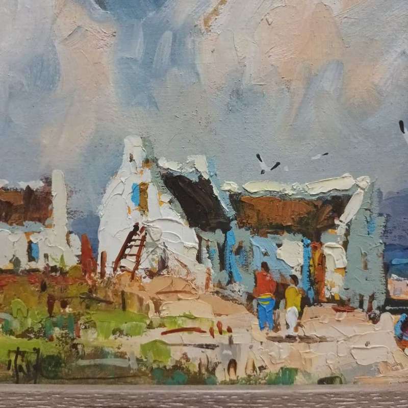 Phillip Britz painting