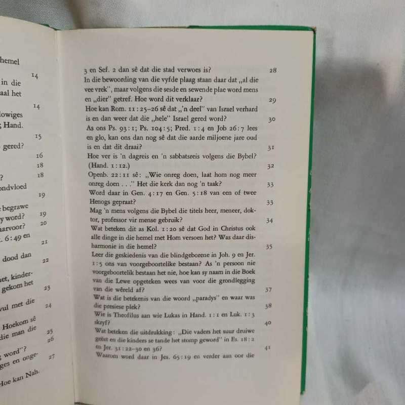 Wat sê die Bybel Deel ii. Comp Erasmus. Christian book