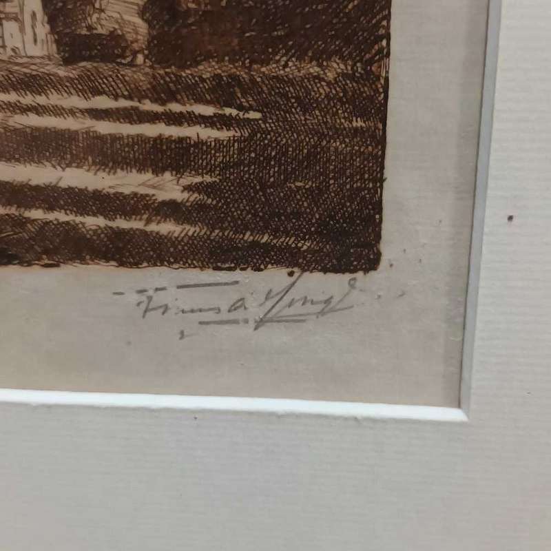 Tinus se Jongh Lithograph
