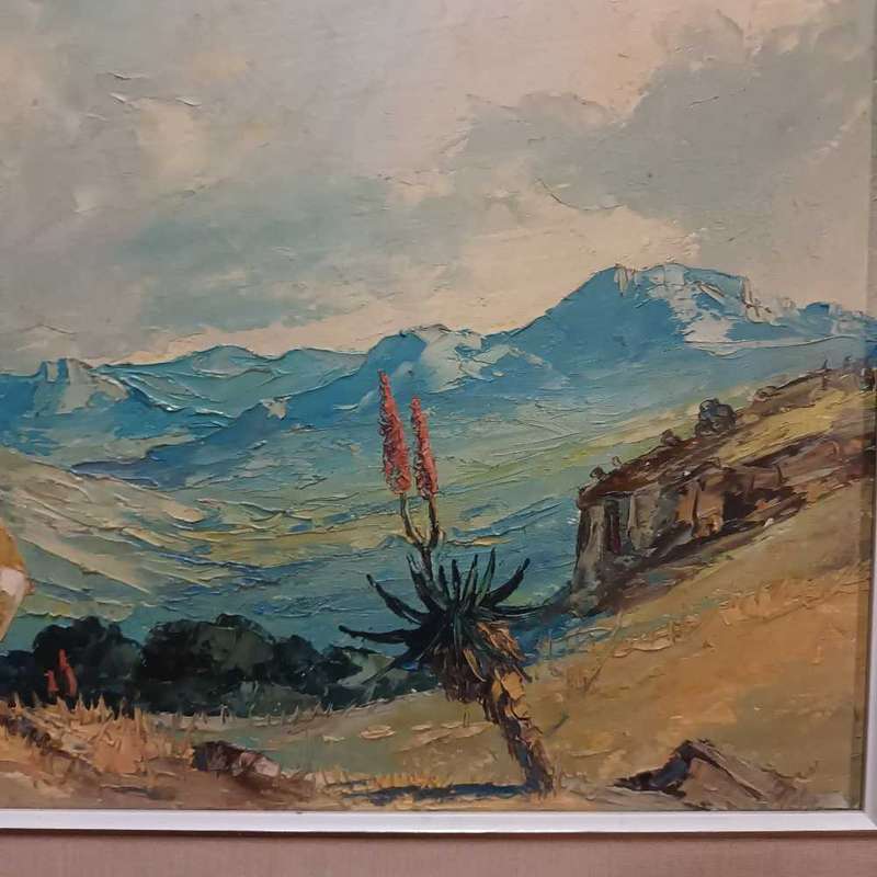 Carlo Sdoya oil painting