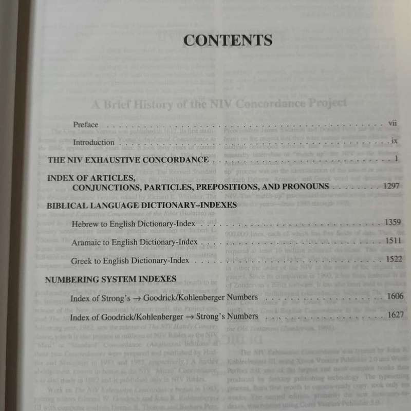 The Strongest NIV Exhaustive Concordance