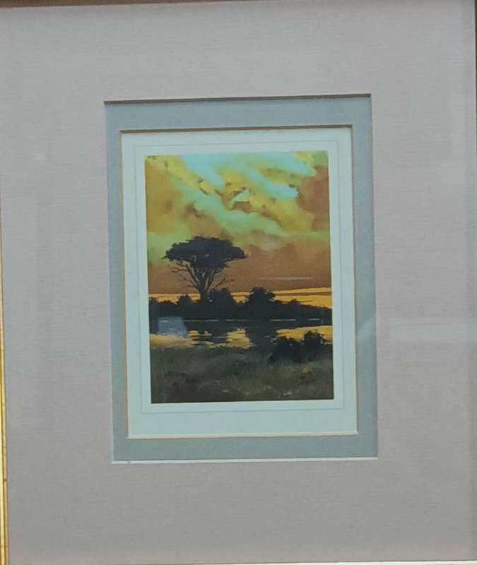 Malcolm Smith watercolour