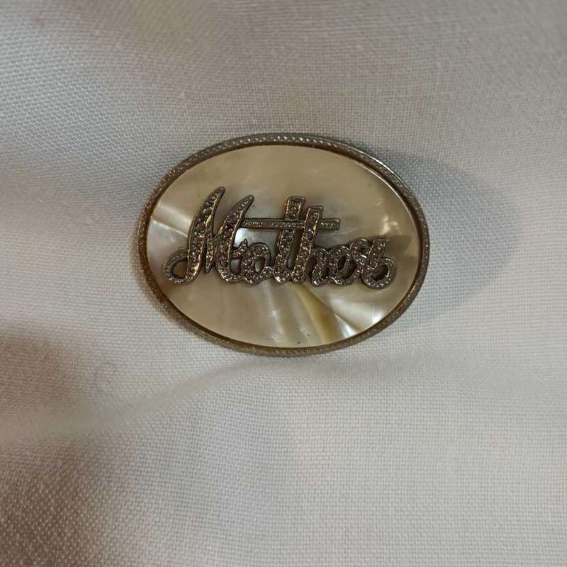 Mother of pearl brooch