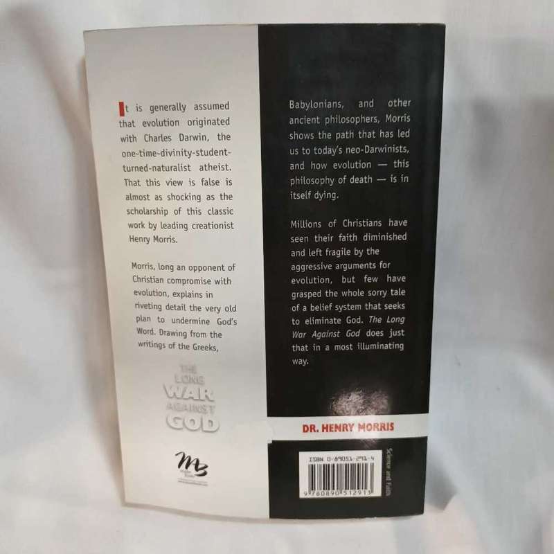 The long war against God. Henry Morris.. Christian book