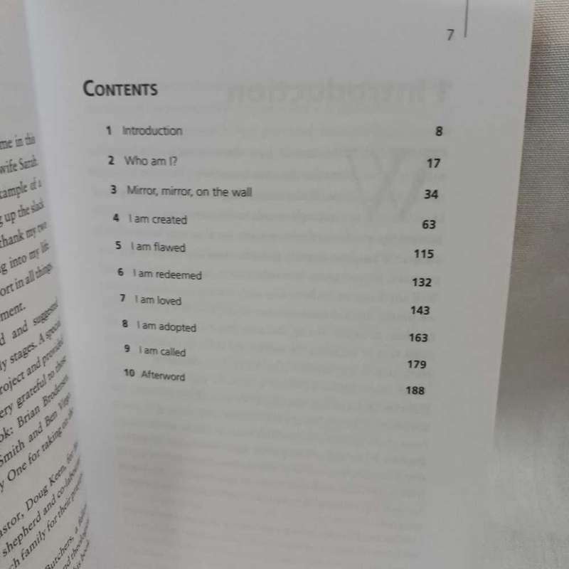 Who am I? Thomas Fretwell. Christian book