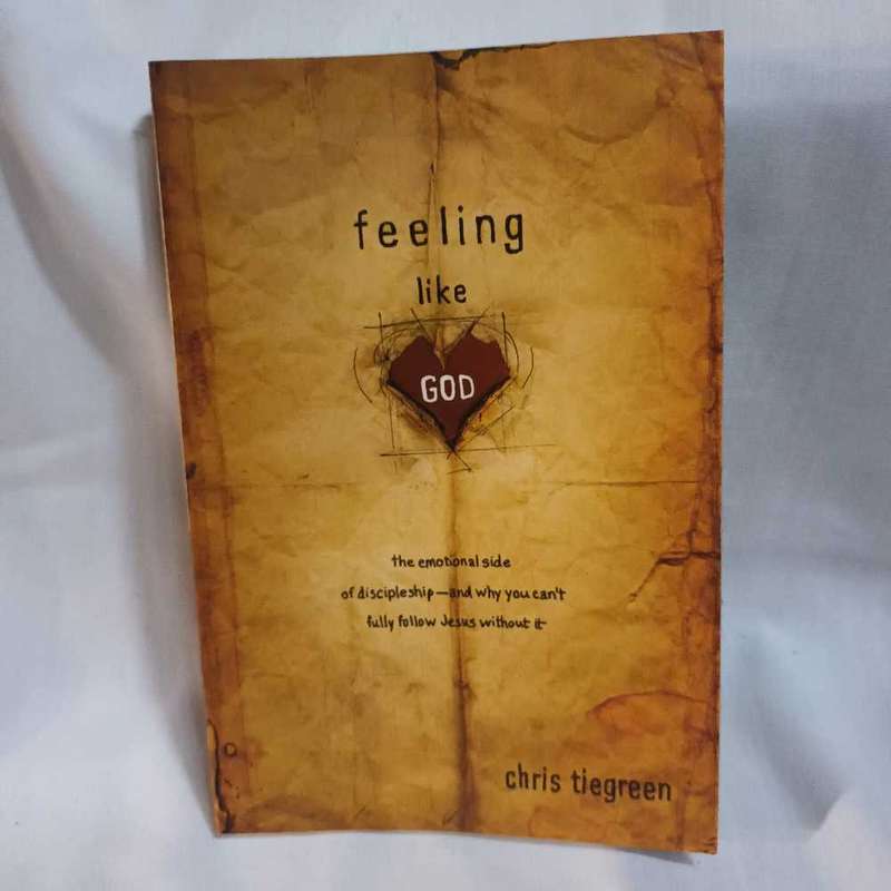Feeling like God. Chris Tiegreen. Christian book