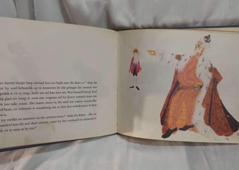 Die Keiser se Nuwe Klere. Andersen.  Afrikaanse Kinderboek