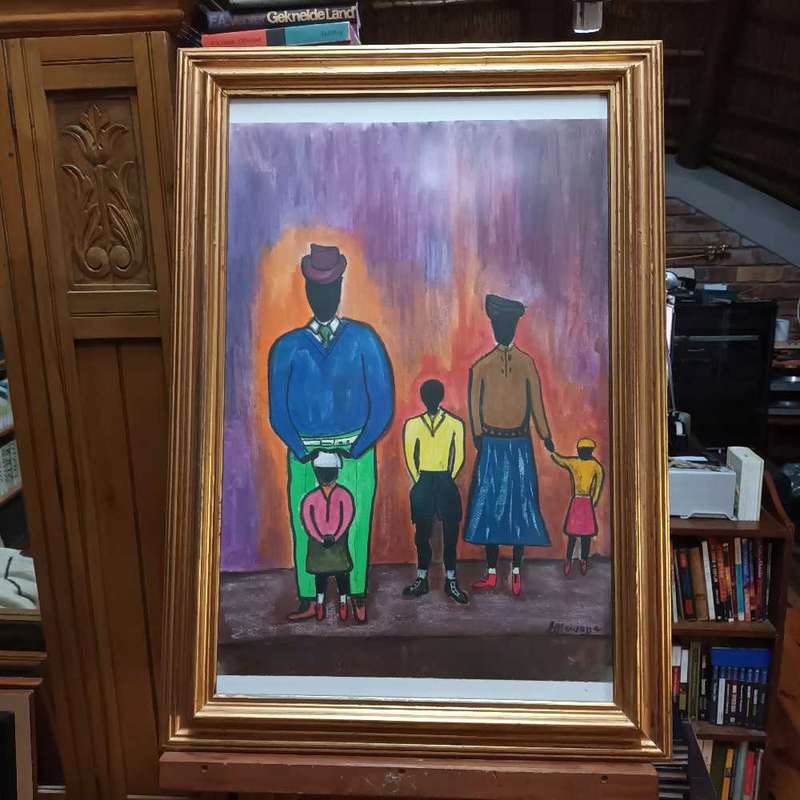 E O Sewape painting