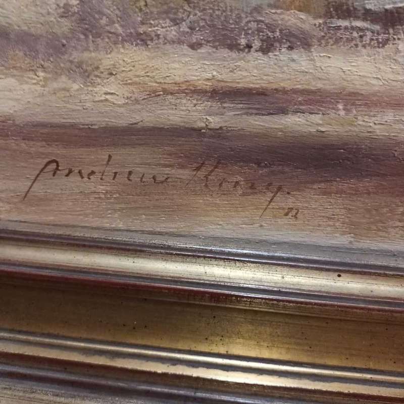 Andrew Norman King painting