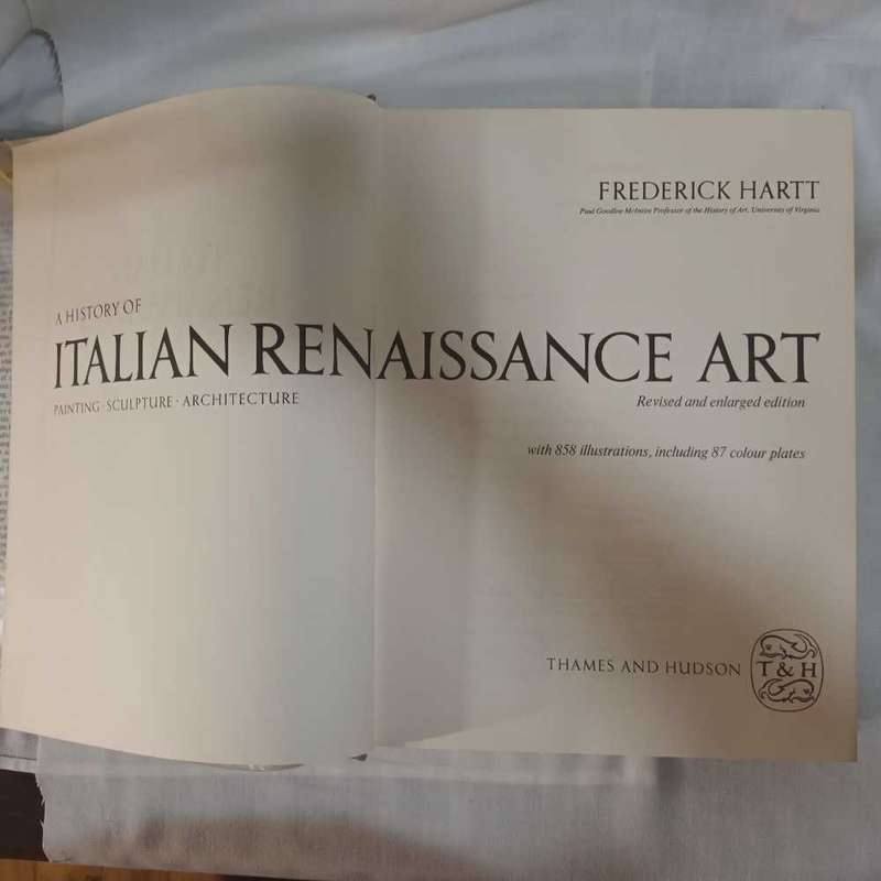 Frederick Hartt. A History of Italian Renaissance Art.
