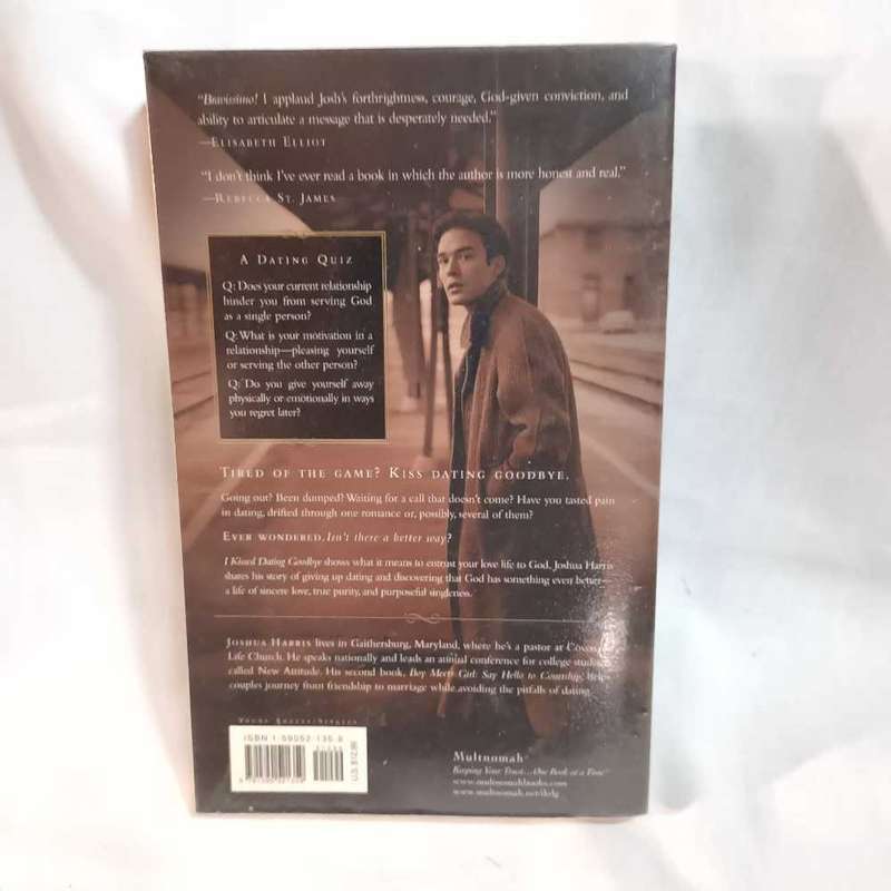I kissed dating goodbye. Joshua Harris. Christian book