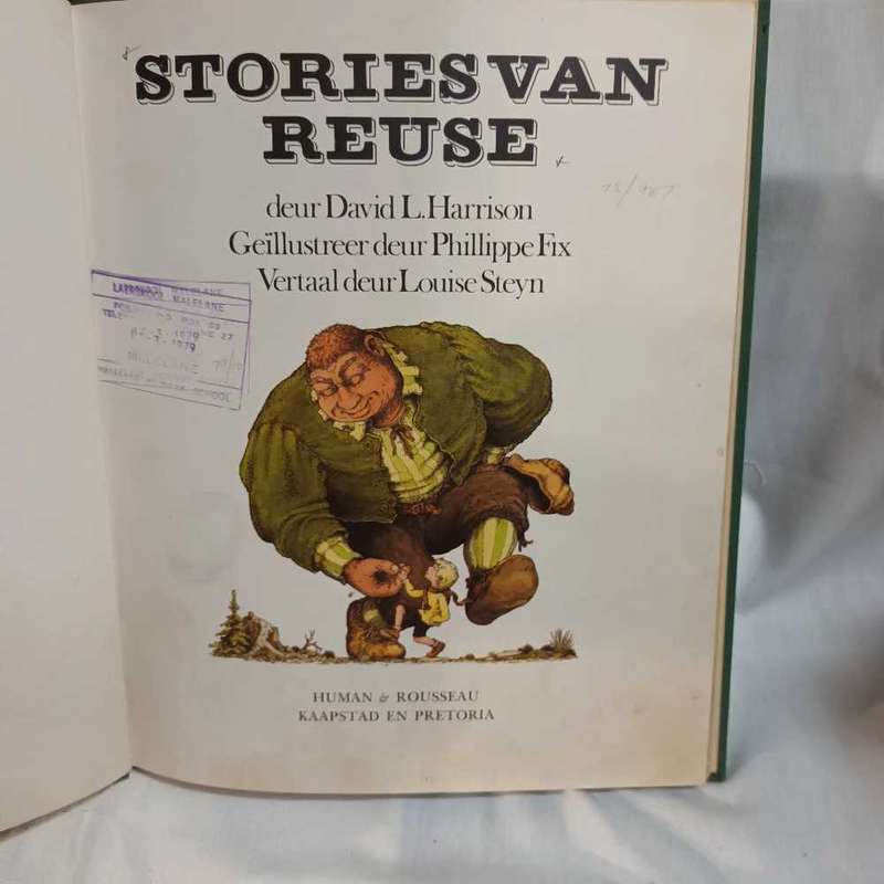 Stories van Reuse. Harrison. Afrikaans Kinderboek