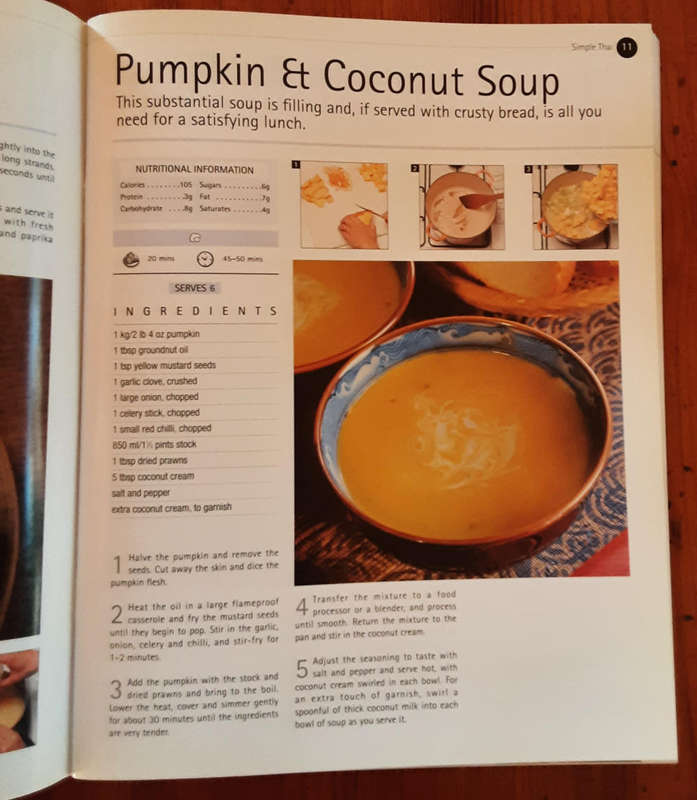 Simple Thai recipe book
