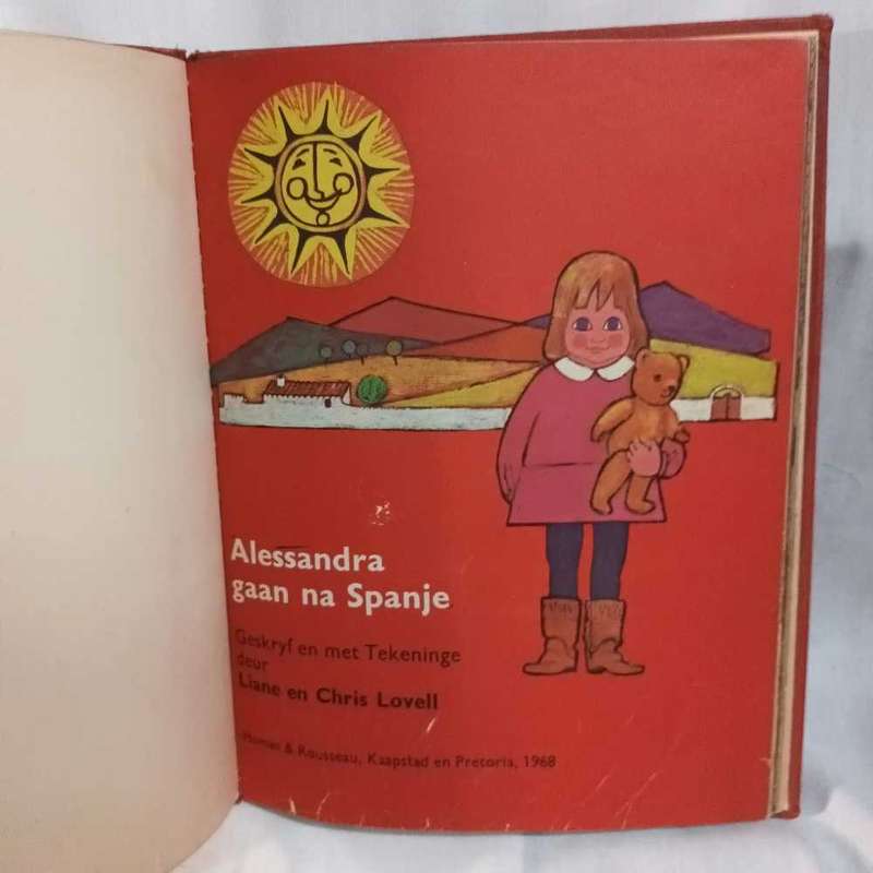 Alessandra gaan na Spanje. Lovell. Afrikaanse Kinderboek