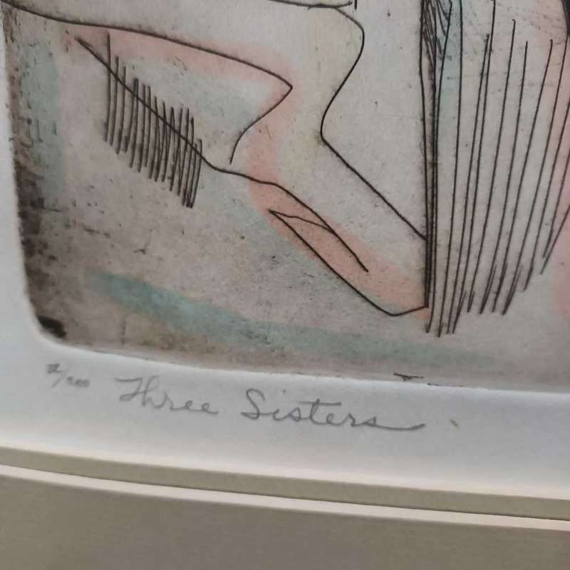 Irving Amen lithograph